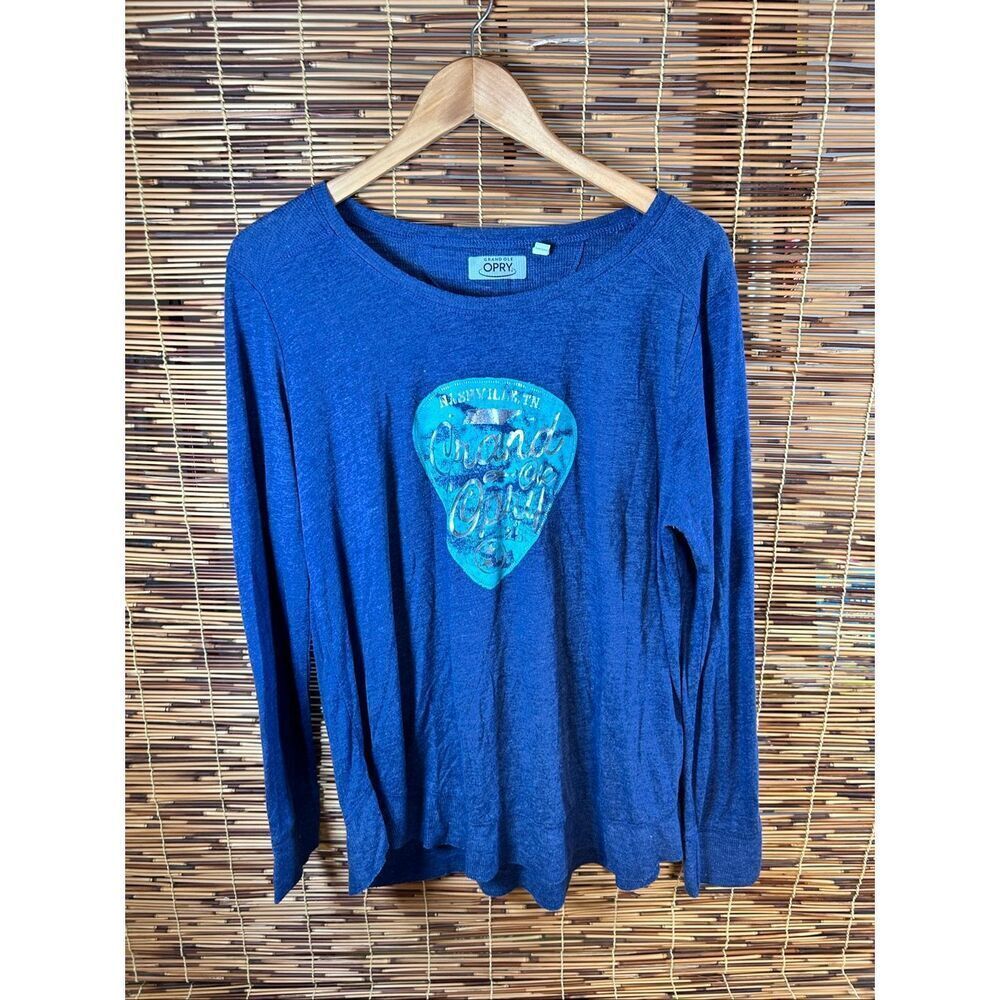 Grand Ole Opry Long Sleeve XL Shirt Blues